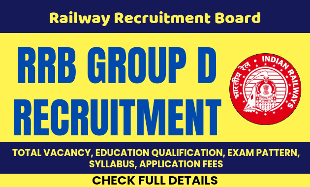 RRB Recruitment: Group D Recruitment Details