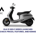 OLA S1 Gen 3 Series Electric scooter 2025 prices, range, speed and features