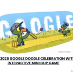 WPL 2025 Google Doodle Celebration with Interactive Mini Cup Game